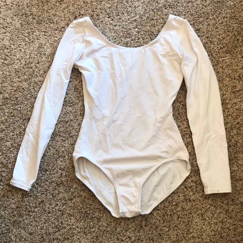 White leotard